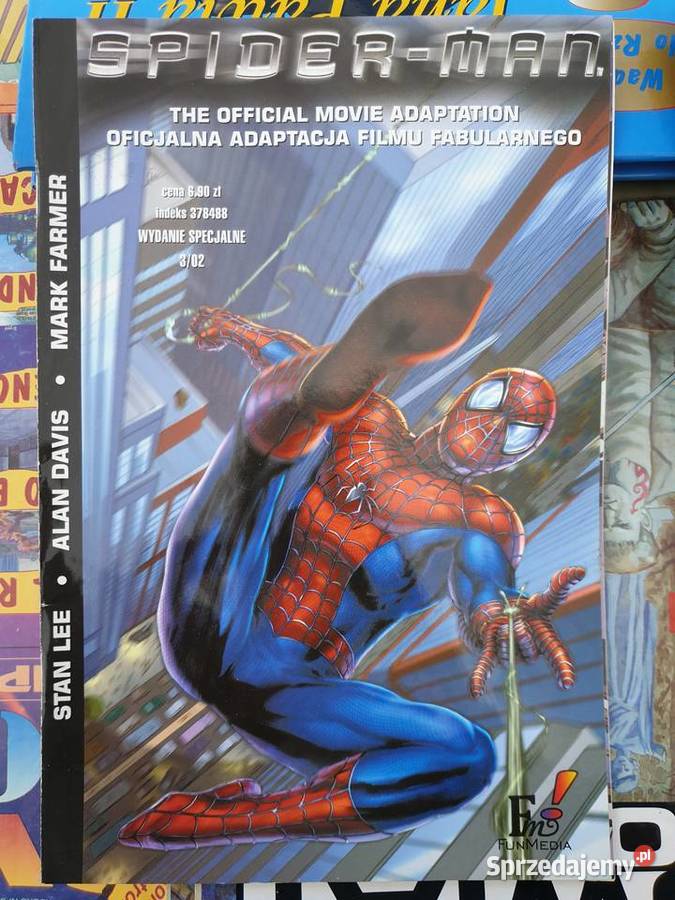 SpiderMan komiks filmowy 2002 pomorskie Gdynia sprzedam