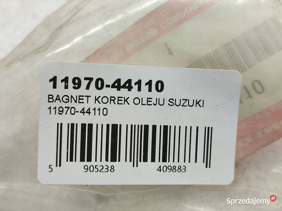 BAGNET KOREK OLEJU SUZUKI GS450E 19821988 osobowe Części samochodowe
