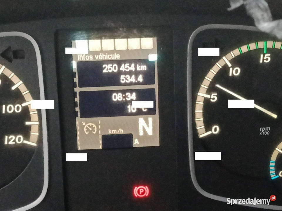 Mercedes Atego 1621 Euro 6 kontener 18 palet Góra Kalwaria