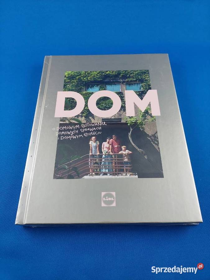 NOWA zafoliowana książka DOM LIDL