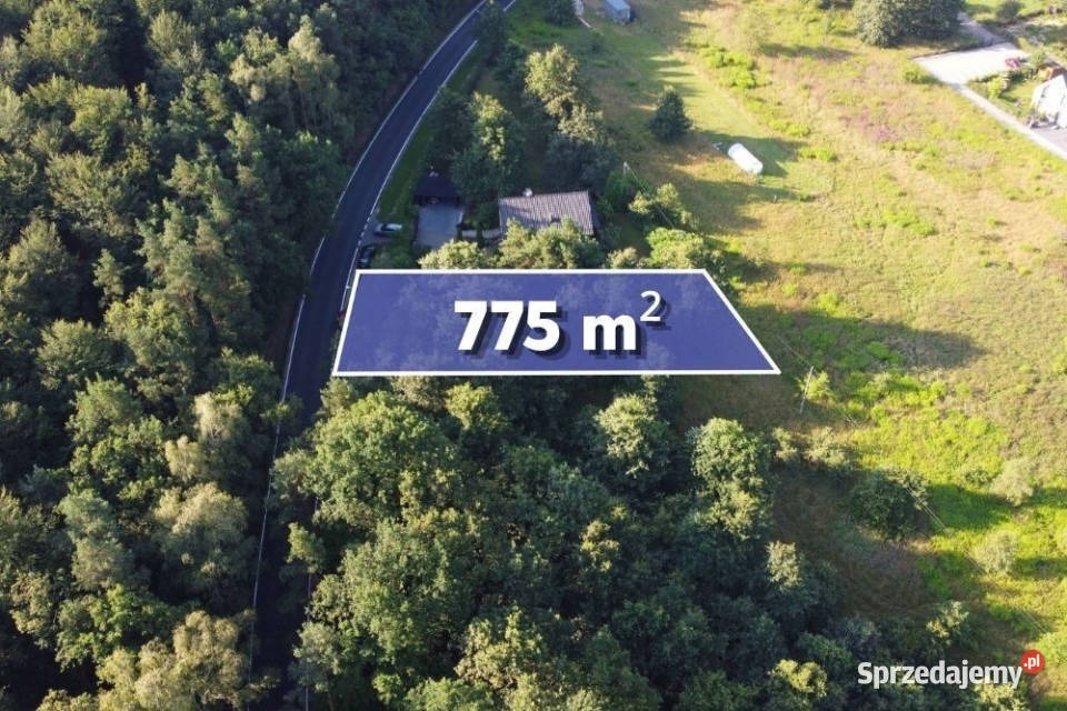 Dzałka BUDOWLANA 775 m2 Czernichów sprzedam