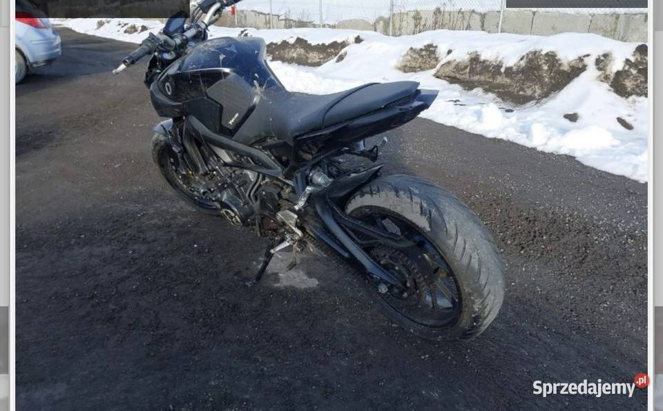 Yamaha MT09 naked Mikołajowice
