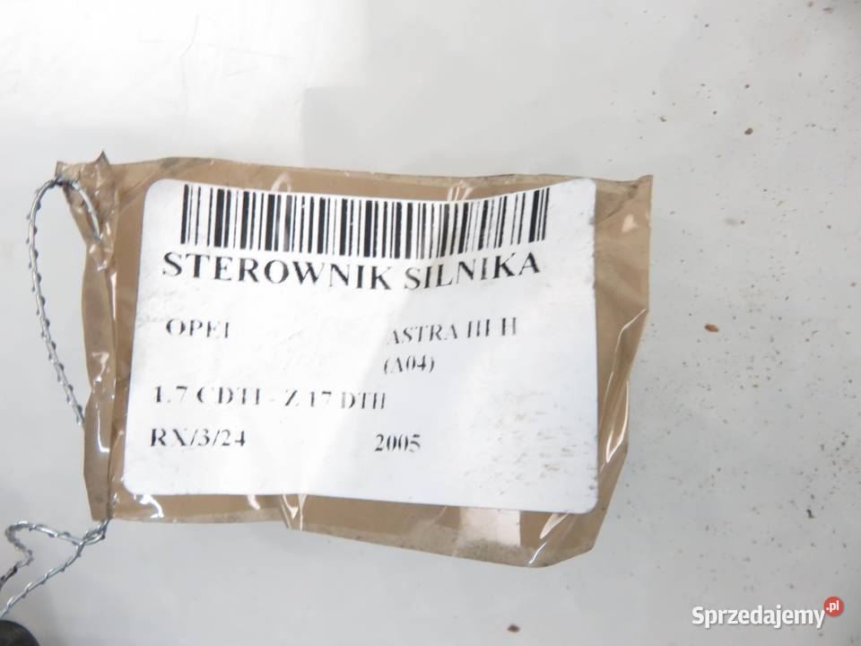 STEROWNIK OPEL ASTRA III H 17 CDTI 0281011380