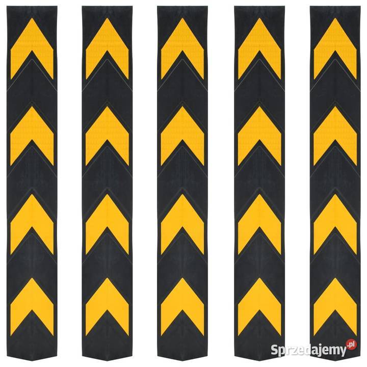 vidaXL Narożne odboje odblaskowe 5 gumowe 80 Warszawa sprzedam