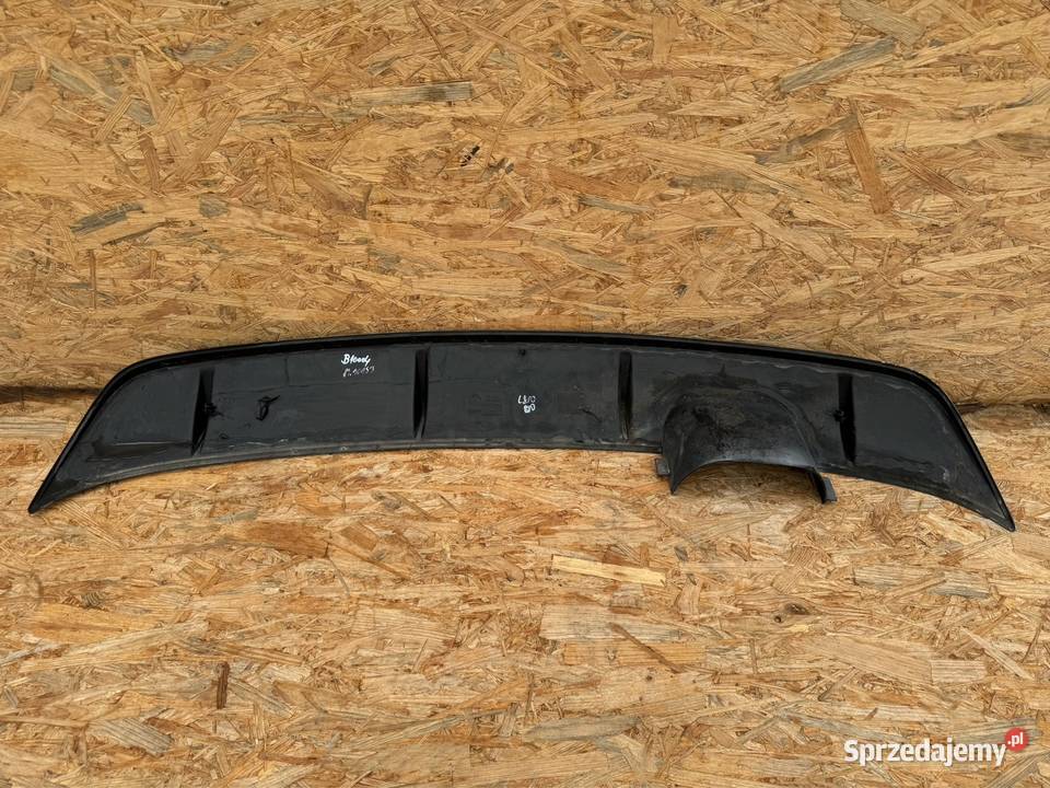 Spoiler dyfuzor zderzaka tył skoda Fabia II 2 Rok produkcji 2009 Międzychód
