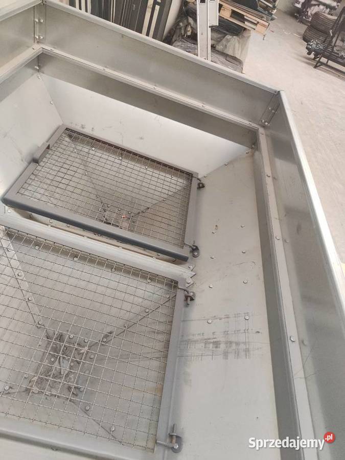 Rozsiewacz nawozów zawieszany 800 l ocynk inox łódzkie