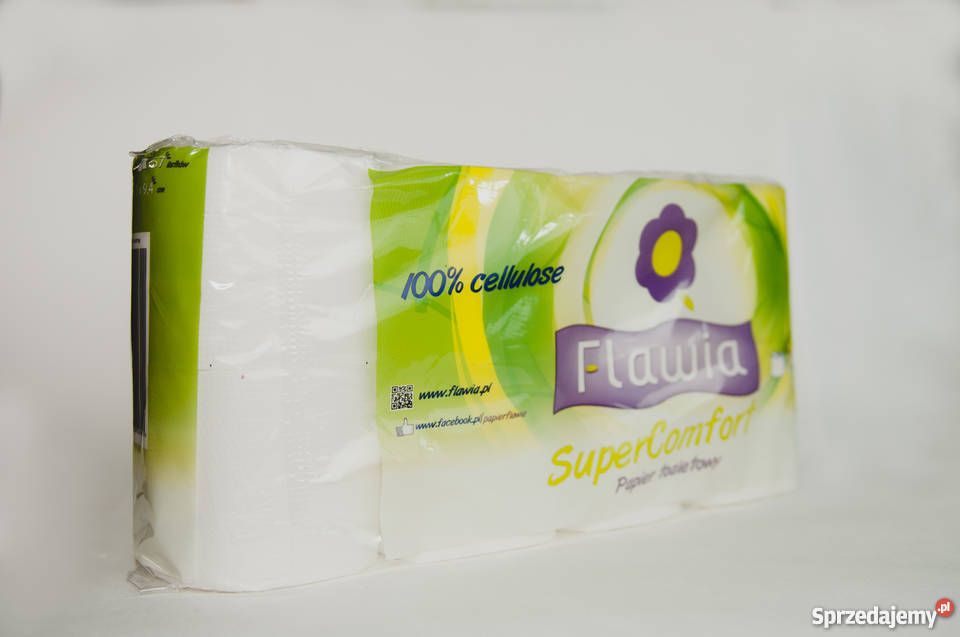 FLAWIA Papier Toaletowy SUPER Comfort 8 Rolek śląskie Pilica