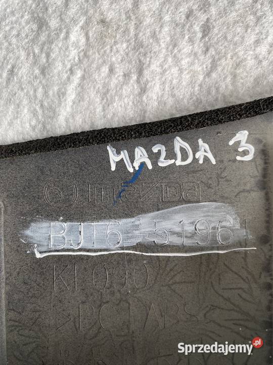 Lotka spoiler klapy Mazda 3 HB Rok produkcji 2015 Jasienica