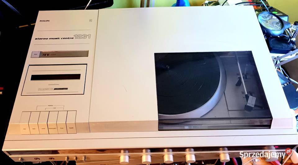 Philips gramofon deck I tuner radiowy w jednym Kadzidło sprzedam