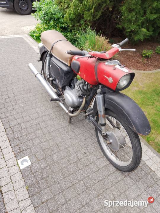 Motocykl MZ Es125 Trophy 54 letni Plewiska
