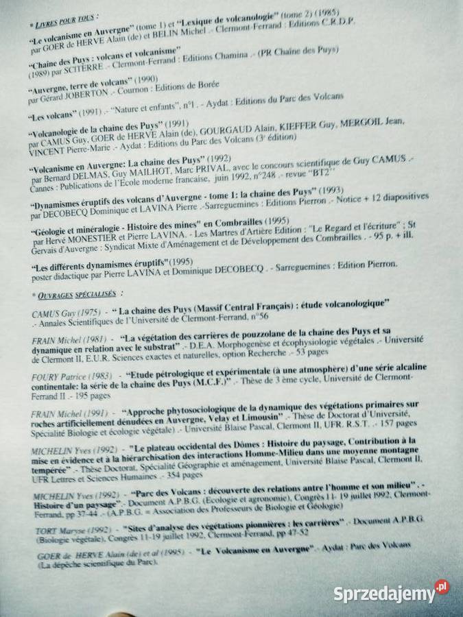 Książki francusku Wulkany Bródno księgarnie Warszawa
