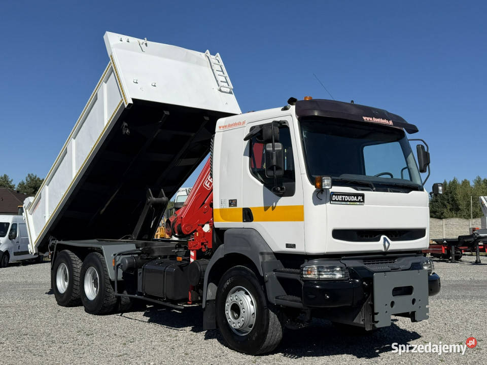 Renault Kerax 26370 6x4 Mocny HDS FASSI F110 Bez Widełki