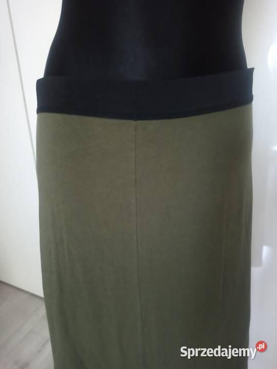 spódnica maxi khaki Częstochowa