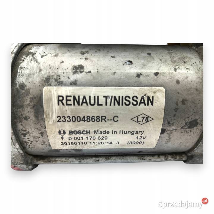 ROZRUSZNIK Renault Megane III IV Clio 15 dCi sprzedam