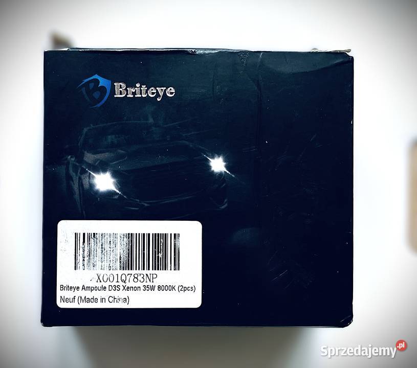 Żarniki ksenonowe D3S 8000K Briteye HID Xenon