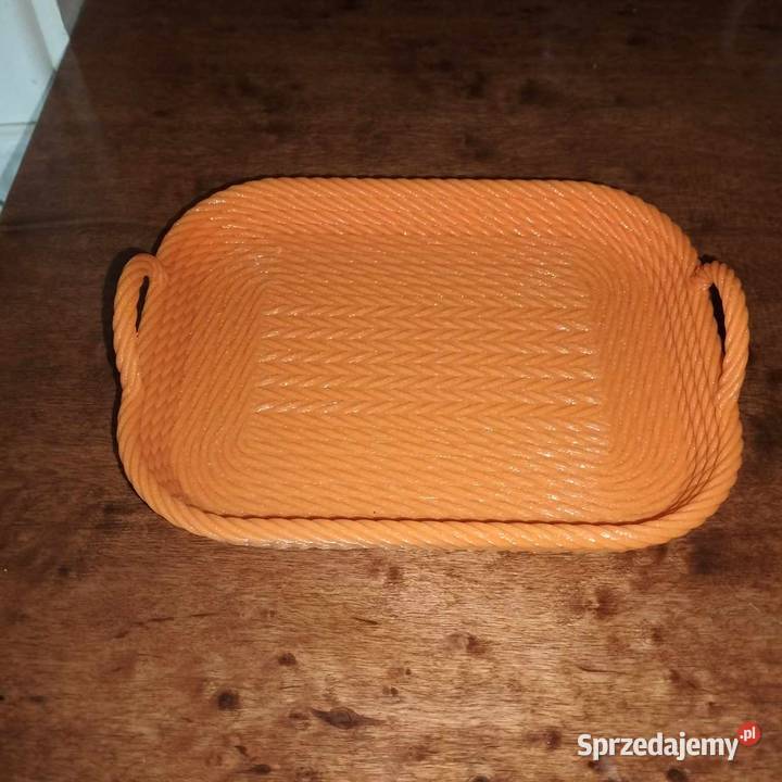 tacka z uchwytami imitacja sznura Tace i stoliki małopolskie Nowy Targ sprzedam