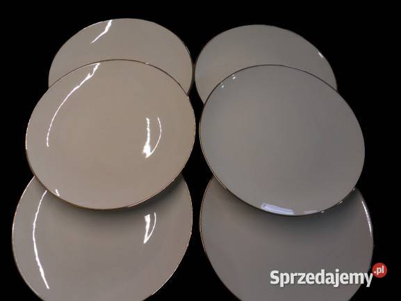 Porcelanowe talerze płytkie 6 WINTERLING Raszków
