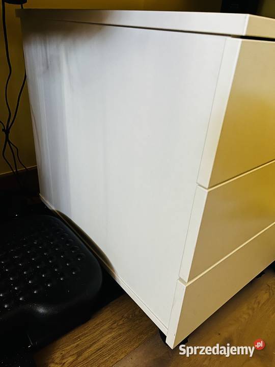 Kontenerek biurowy biały 85cm Warszawa sprzedam