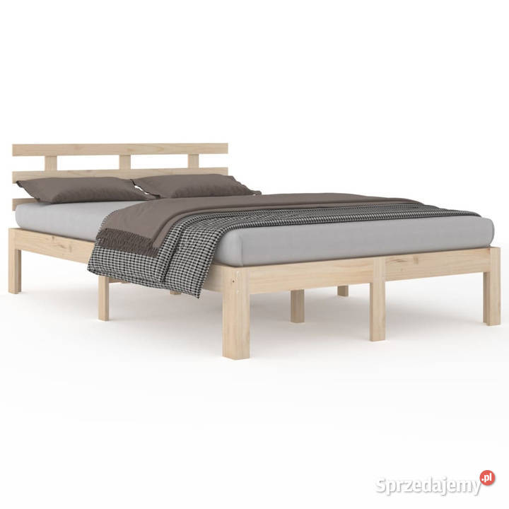 Rama łóżka lite drewno 140 x 190 WM814734 Warszawa