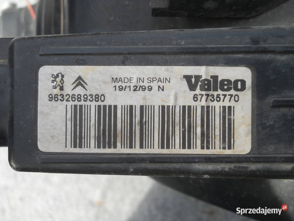 PEUGEOT 206 LAMPA LEWA PRZEDNIA lampy przednie Siechnice