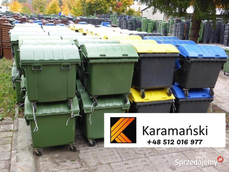 używane pojemniki na odpady 120 L 140 L 240 L Koszalin