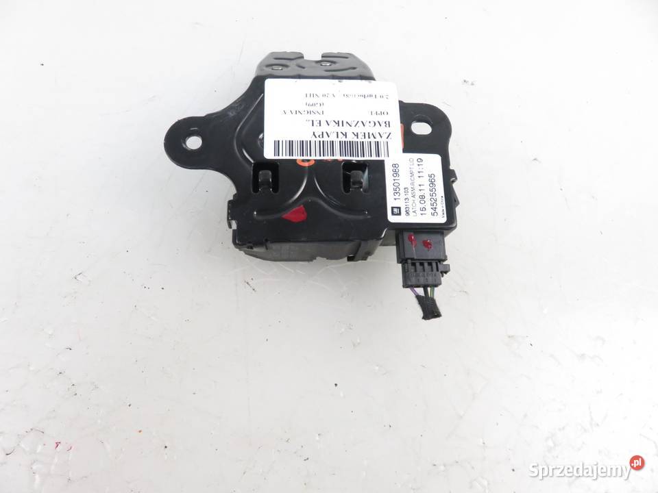 ZAMEK KLAPY OPEL INSIGNIA A 13501988 sprzedam