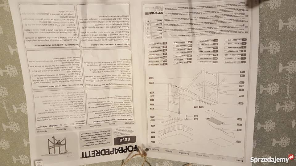 deska do prasowania firmy Foppapedretti Pozostałe Wodzisław Śląski