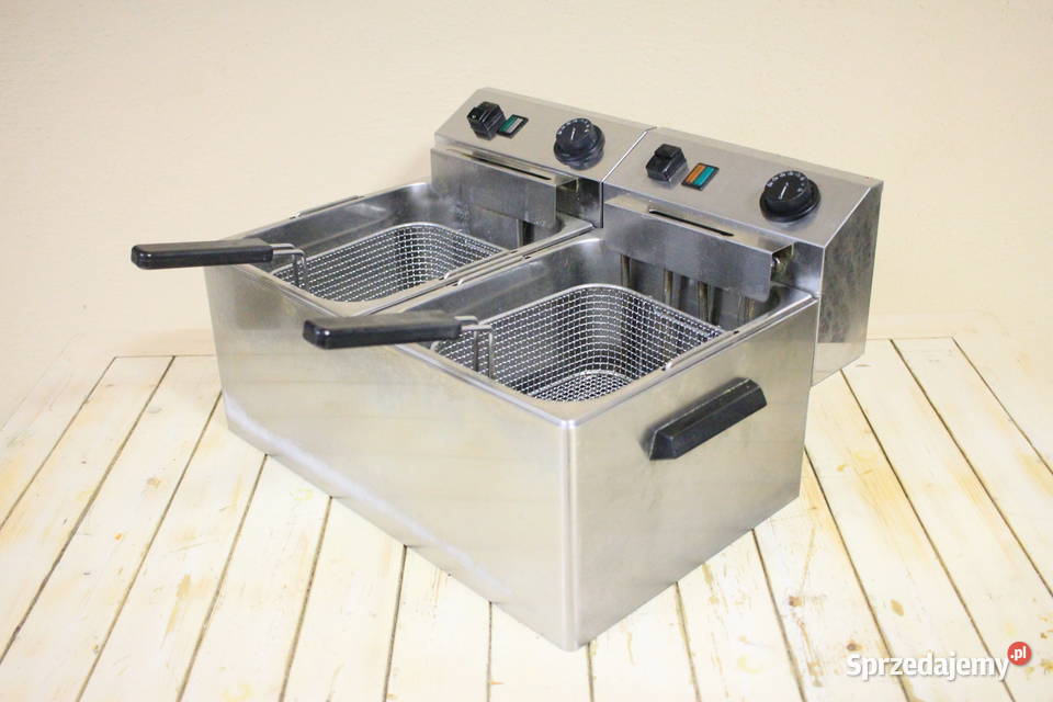 Frytkownica elektryczna podwójna 2x8 REDFOX FE77 Pszczyna