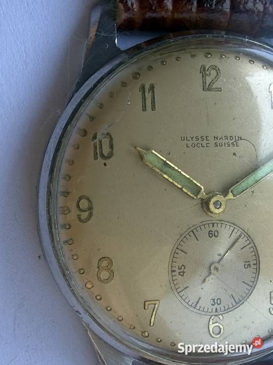Zegarek Ulysse Nardin z 1930 roku Unikat do