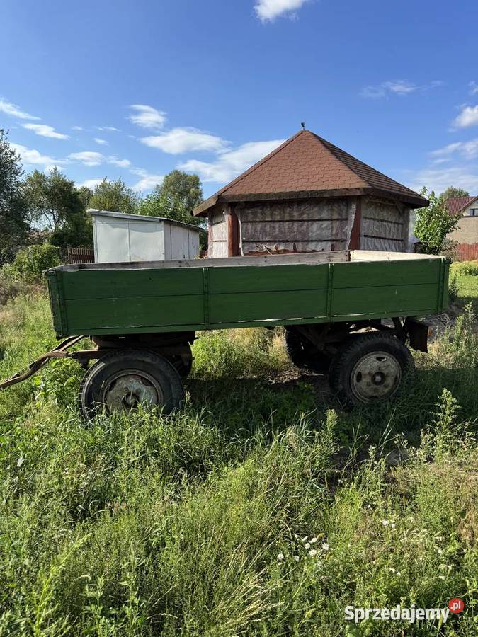 Przyczepa rolnicza 1960 Wasilków