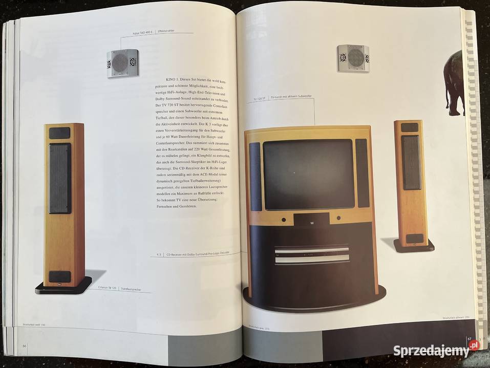 TA 1998 RARYTAS Prospekt Katalog Produktów HIFI Kamionki