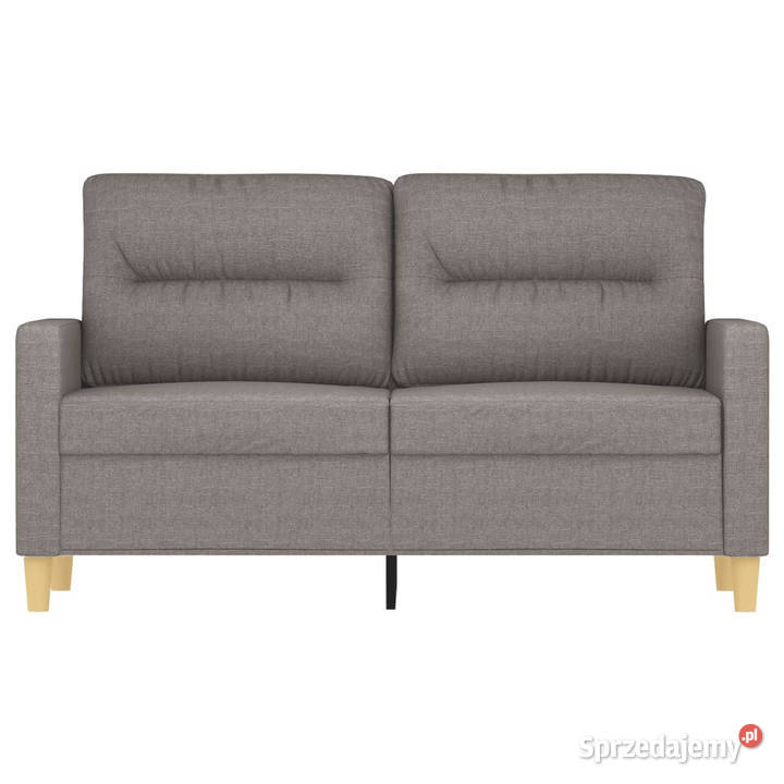 Sofa 2osobowa kolor taupe 120 tapicerowana Warszawa