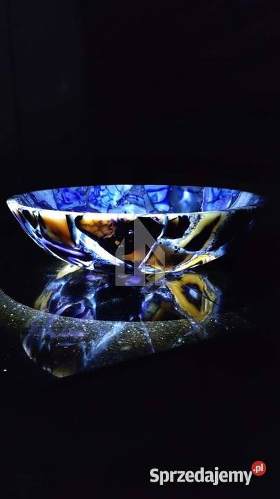 Agat BlueGrey Luksusowe umywalki z kamieni niebieski sprzedam