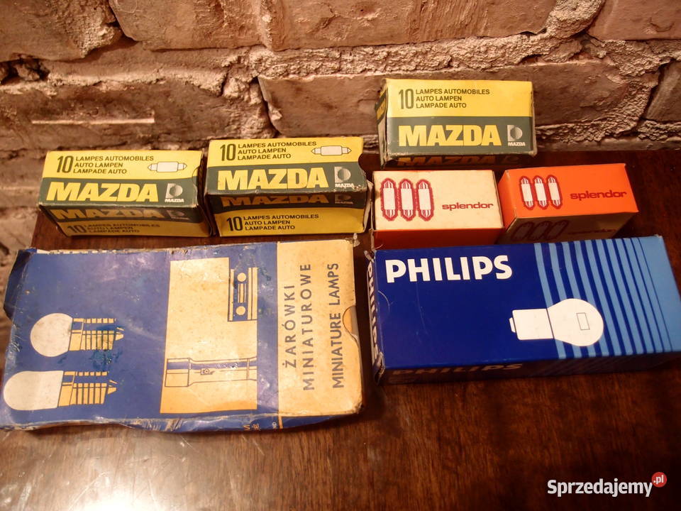 Żarówki samochodowe 24V 25W BA15s P21W i rurkowa osobowe