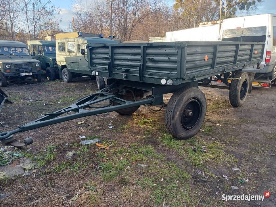 Przyczepa rolnicza nowa podłoga Poznań