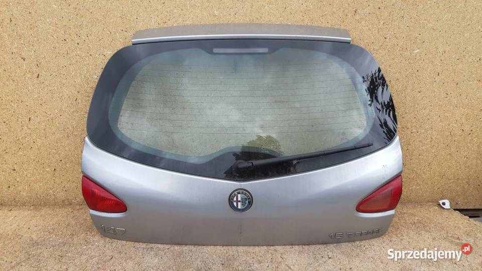 TYLNA KLAPA TYŁ ALFA ROMEO 147 SREBRNA śląskie Rudziniec