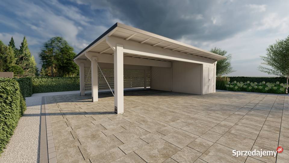 Wiata garażowa Florencja 9MP Łącko sprzedam