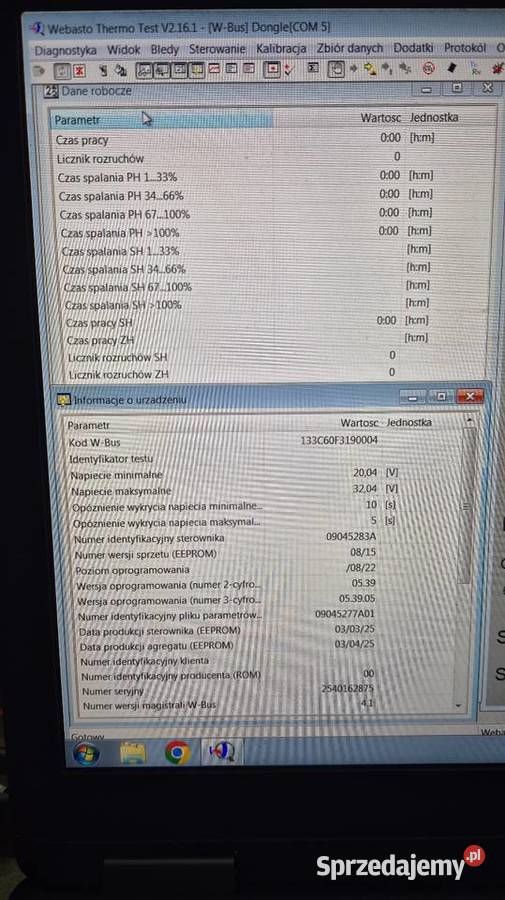 Nowy nowe ogrzewanie postojowe Scania Webasto ciężarowe Pleszew