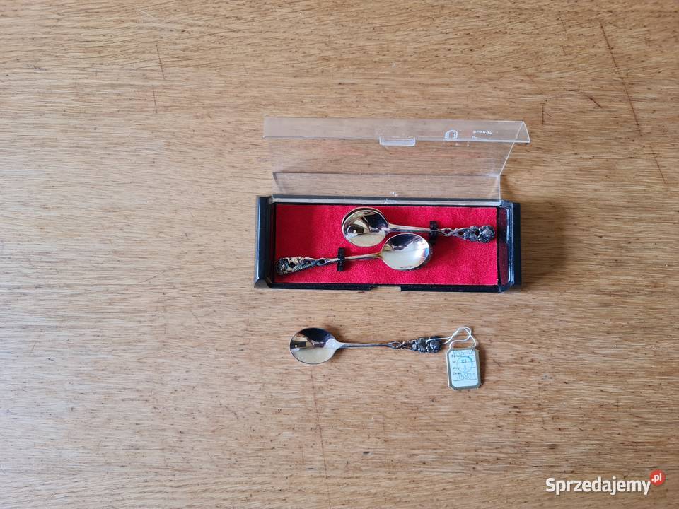Małe łyżeczki metal srebrzony Warszawa