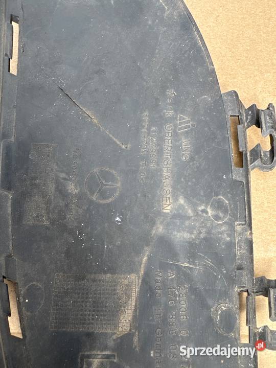 Mercedes W176 kratka zderzaka prawy przód z podkarpackie Pilzno