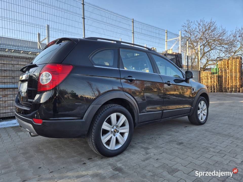 Chevrolet Captiva 4x4 relingi dachowe
