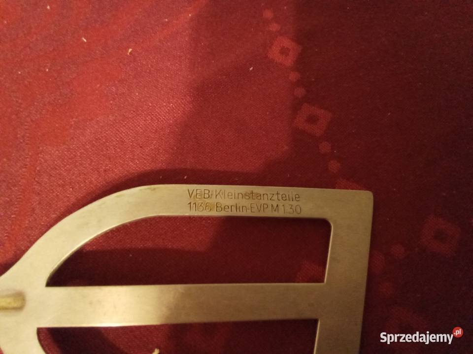 Szpachelka aluminiowa DDR Berlin Akcesoria kuchenne Akcesoria kuchenne Warszawa sprzedam