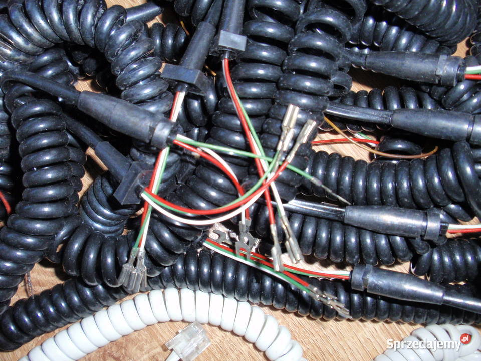 Kabel kabelki telefoniczne z wtykami różne Łódź