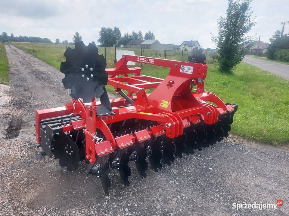 Agregat talerzowy brona ścierniskowa Mieszanie Wolanów