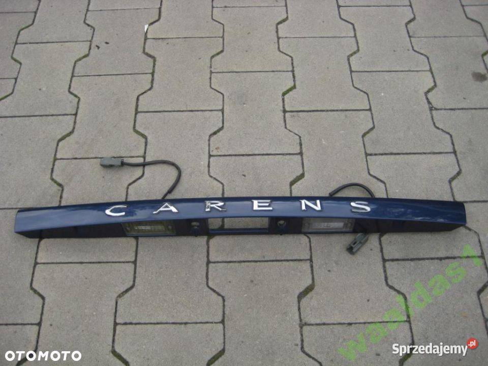 KIA CARENS II 2 0106R OŚWIETLENIE TABLICY wielkopolskie Rakoniewice