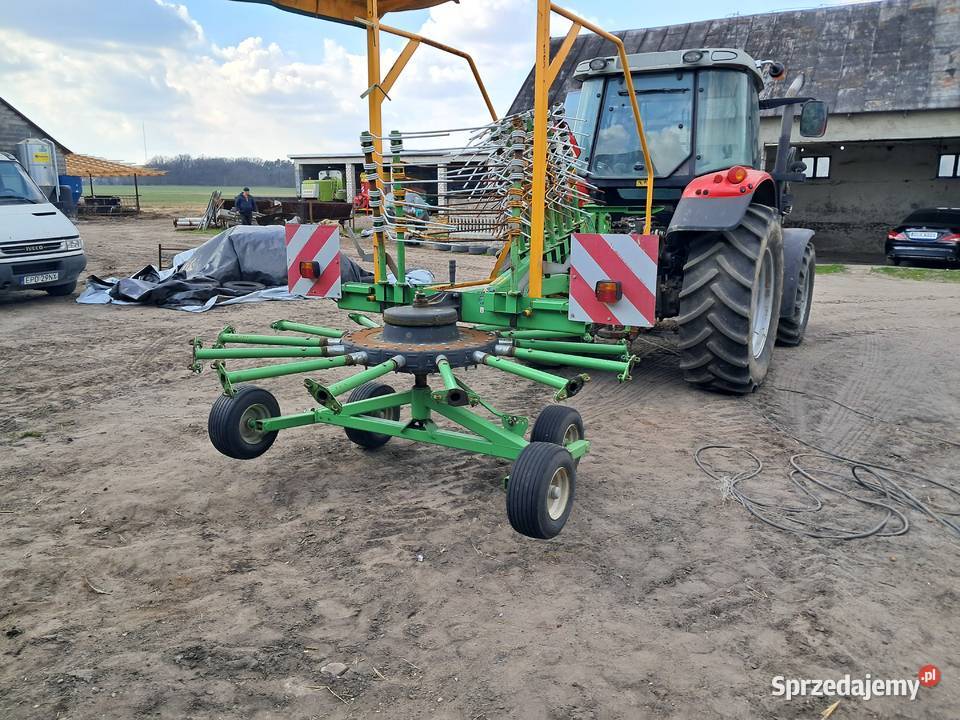 Samasz 470 zgrabiarka do boku Zgrabiarki i przetrząsacze Małyń