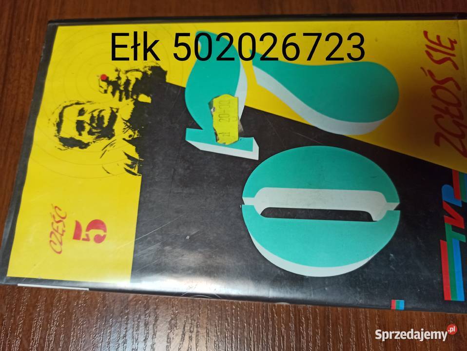 kaseta VHS film mgnetowid dubbing Filmy Ełk