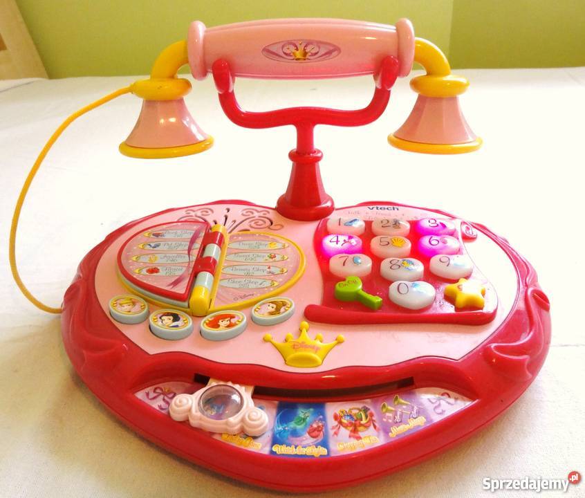 Różowy Interaktywny telefon Księżniczki VTECH Sa Bydgoszcz