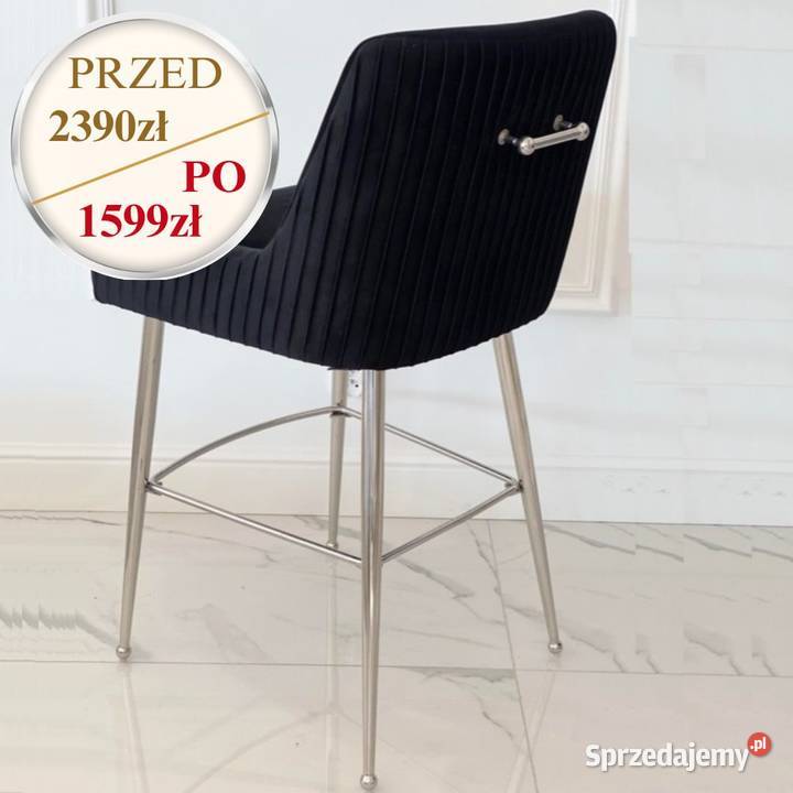 Nowoczesny hoker glamour w tkaninie velvet Warszawa