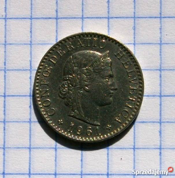 20 RAPPÓW 20 CENTYMÓW 1961 SZWAJCARIA lubelskie sprzedam